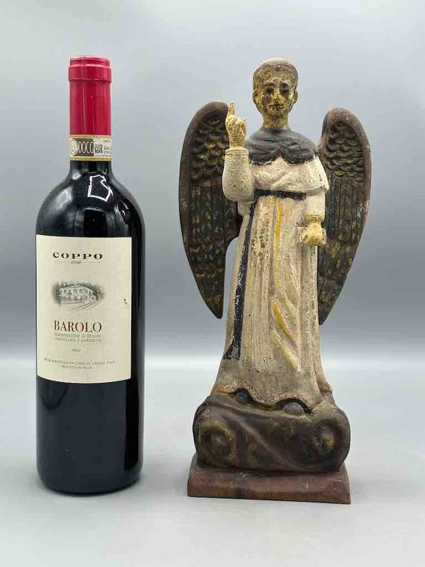 Antique Vietnamese Catholic Male Saint Figure Angel