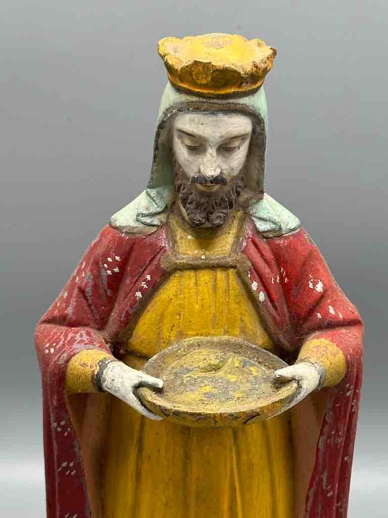 Antique Vietnamese Catholic Saint Figure The Three Kings