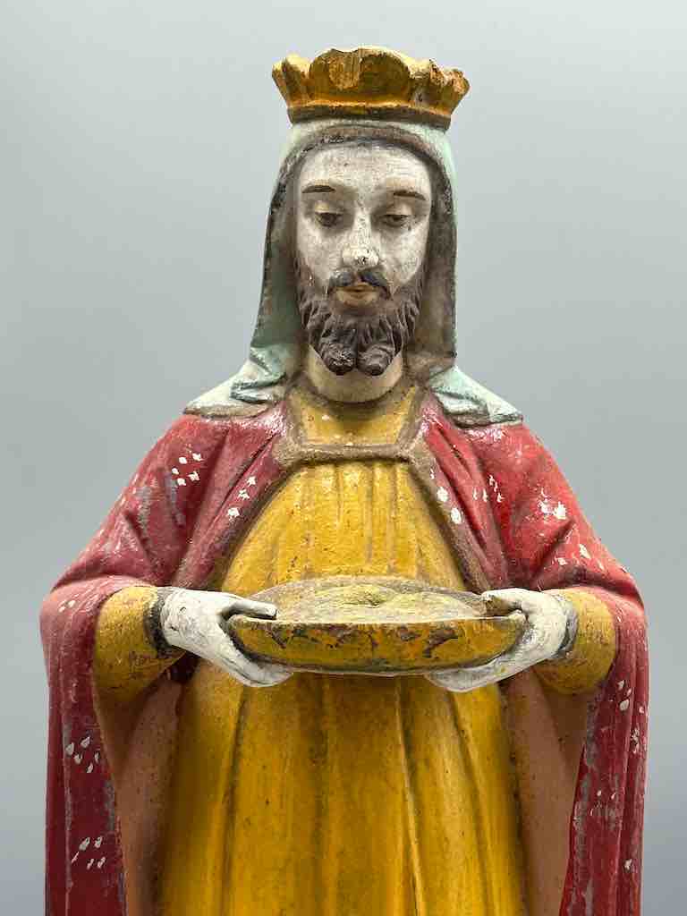 Antique Vietnamese Catholic Saint Figure The Three Kings