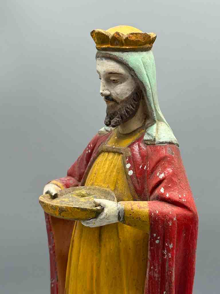 Antique Vietnamese Catholic Saint Figure The Three Kings