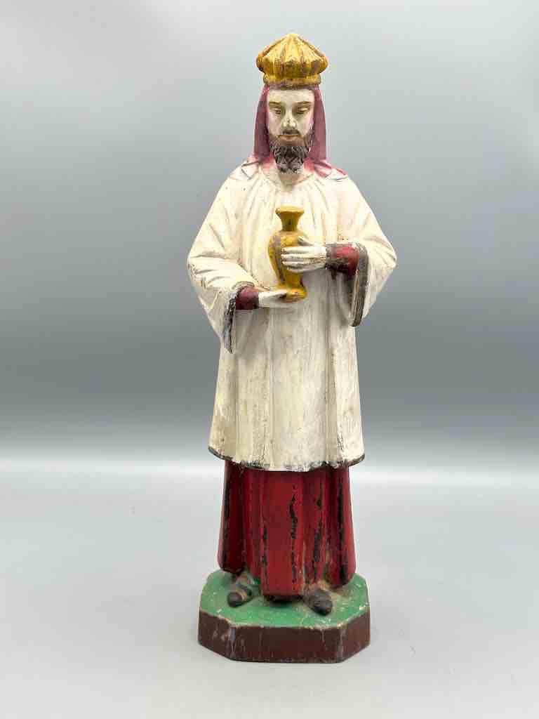 Antique Vietnamese Catholic Saint Figure The Three Kings