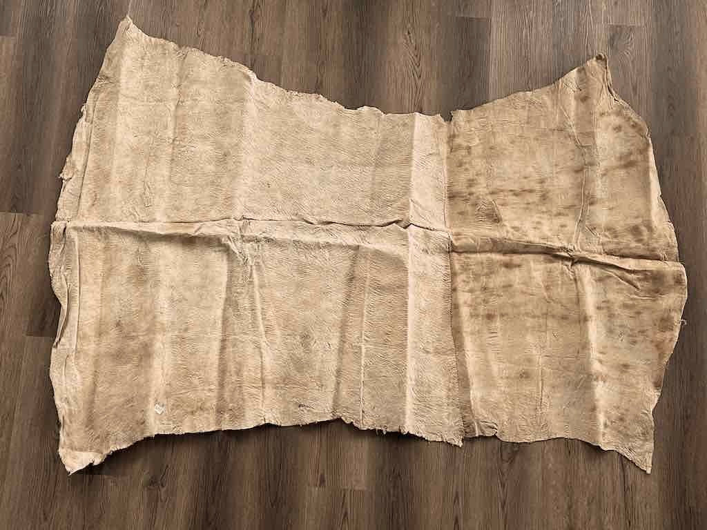 Natural "White" Bark Cloth - Uganda | 82 x 59"