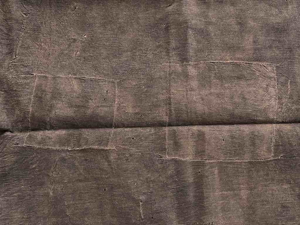 Natural "Black" Bark Cloth - Uganda | 120 x 74"