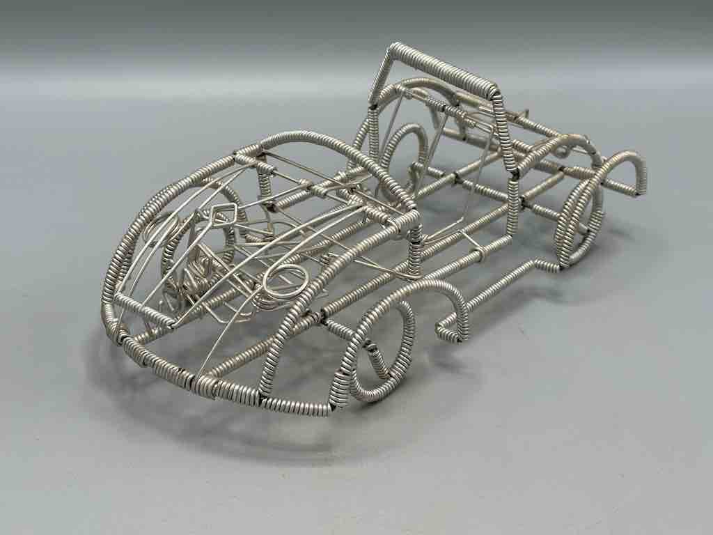 Large African Recycled Wire Toy Convertible Car - Niger