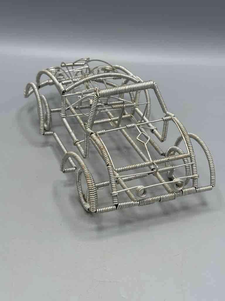 Large African Recycled Wire Toy Convertible Car - Niger