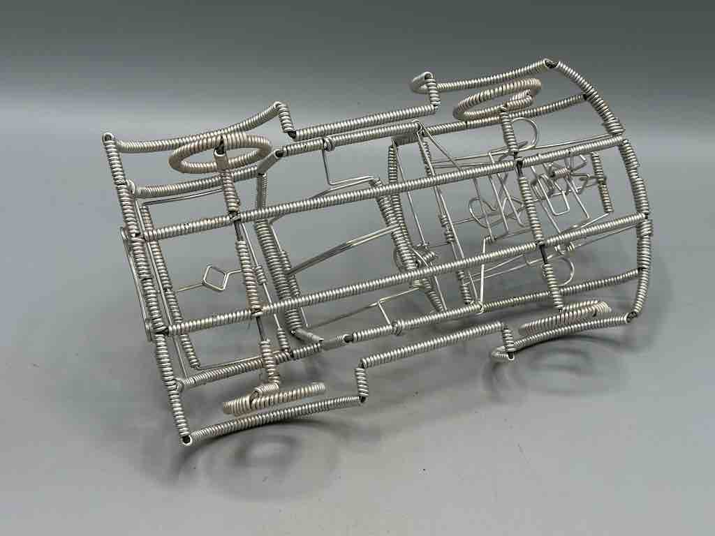 Large African Recycled Wire Toy Convertible Car - Niger