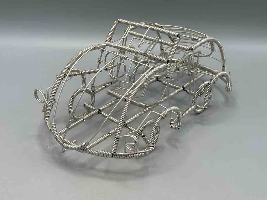 Large African Recycled Wire Toy Convertible Car - Niger