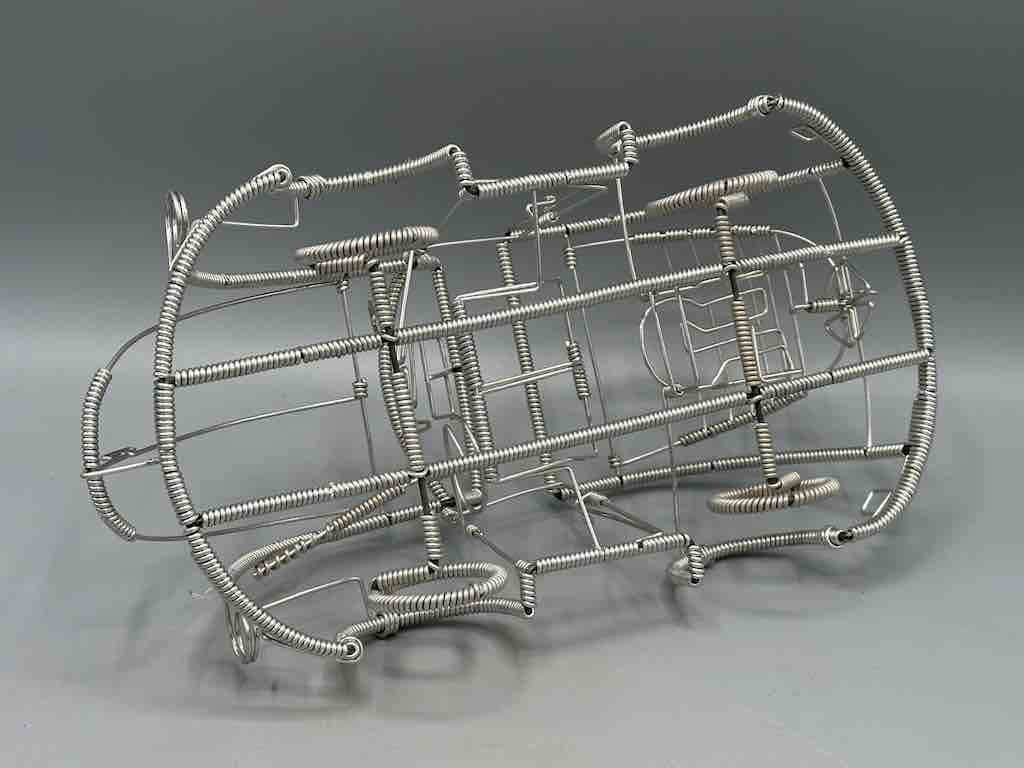 Large African Recycled Wire Toy Convertible Car - Niger