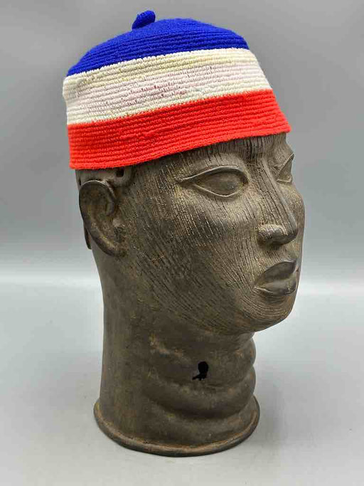 Large Size Woven Cotton African Kufi Men's Hat