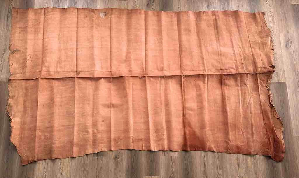 Natural "Red" Bark Cloth - Uganda | 118 x 64"