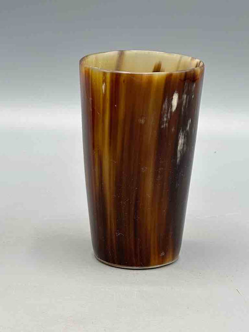 Shades of Brown Small Ankole Cattle Horn Cup - Uganda