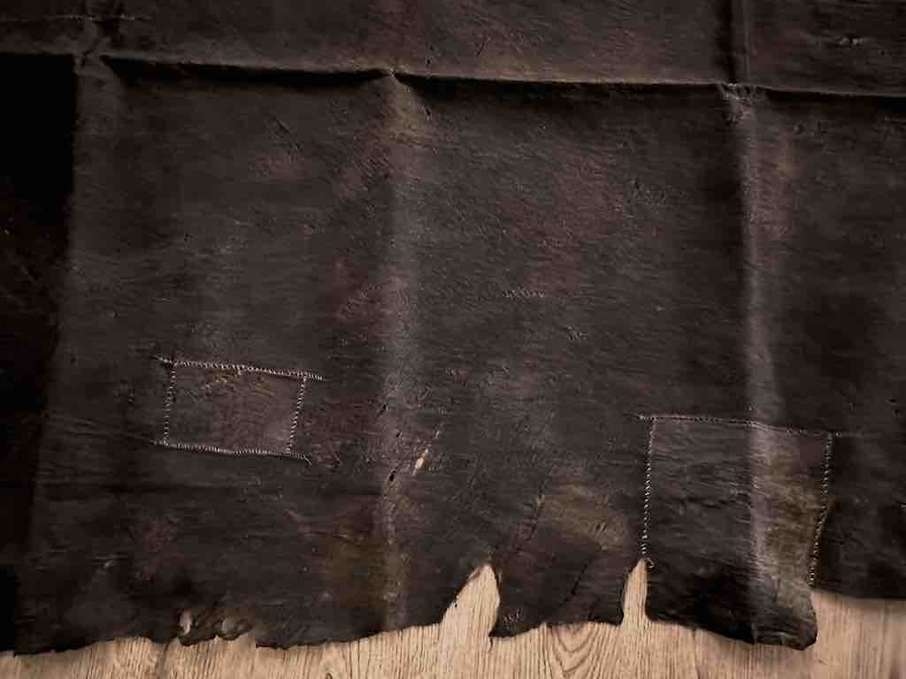 Natural "Black" Bark Cloth - Uganda | 159 x 72"