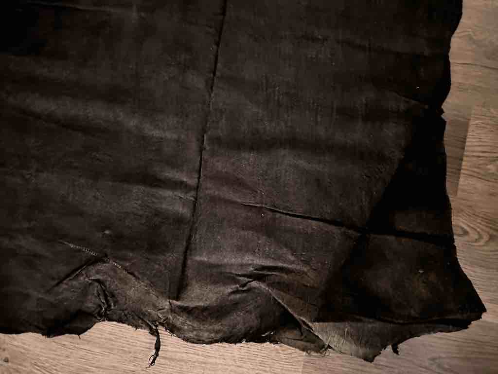 Natural "Black" Bark Cloth - Uganda | 159 x 72"