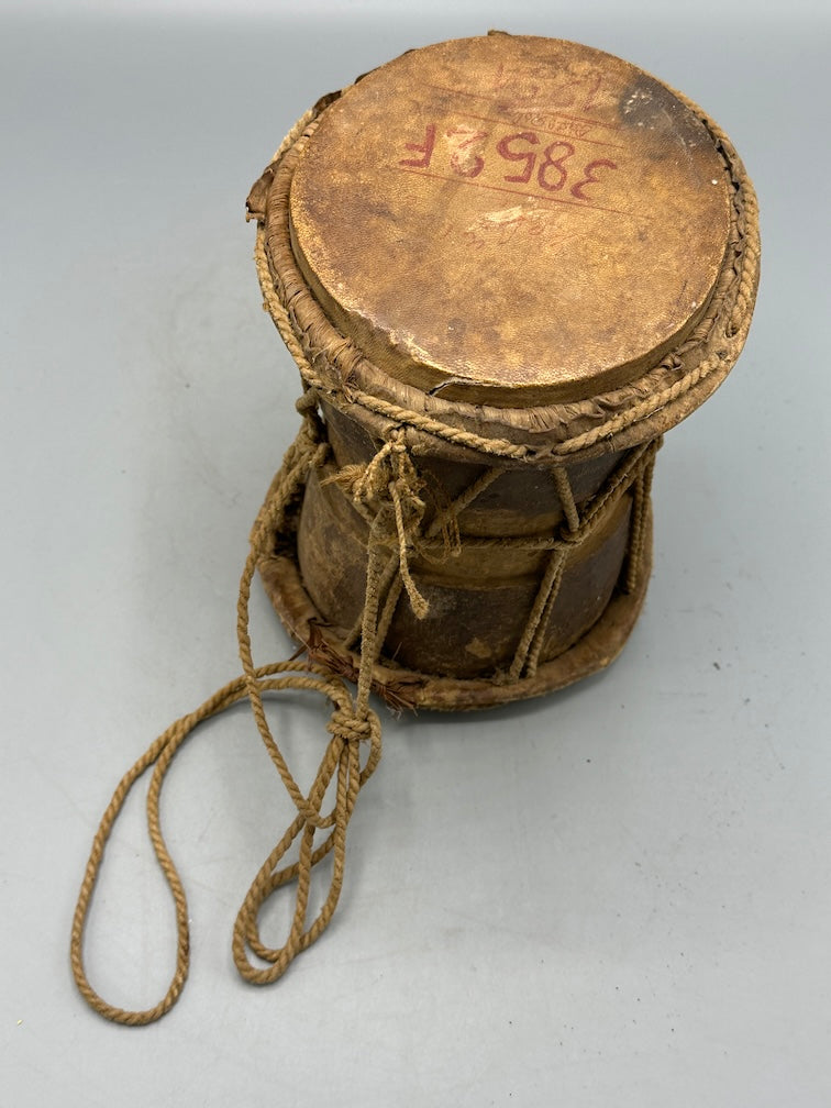 Vintage Small 2-head African Hand Drum - Mali