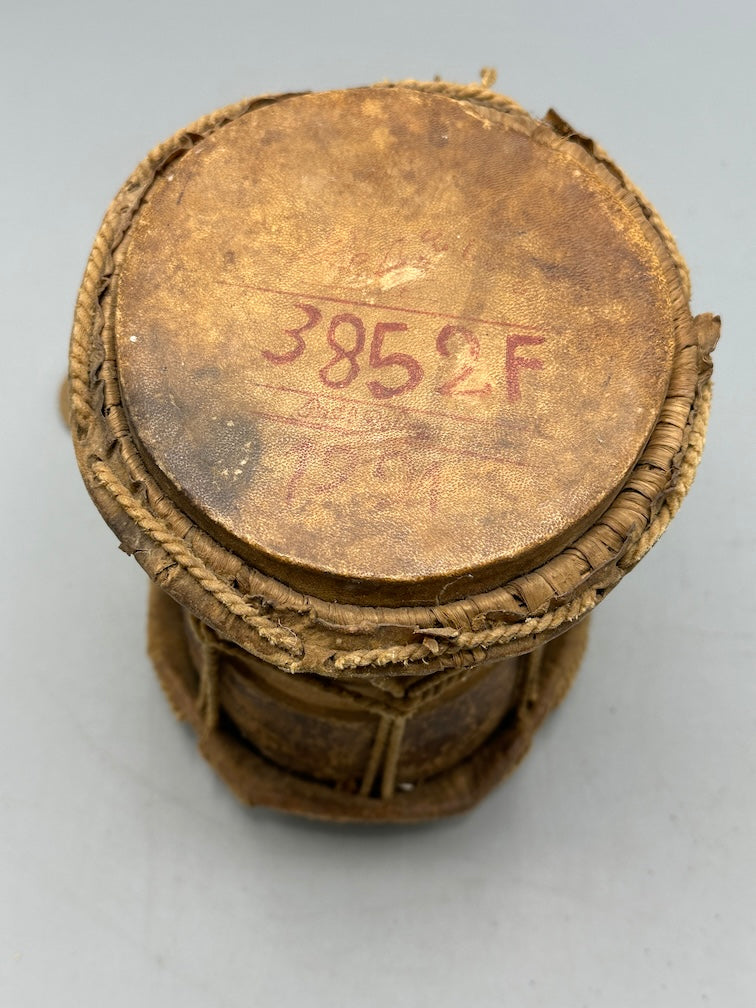 Vintage Small 2-head African Hand Drum - Mali