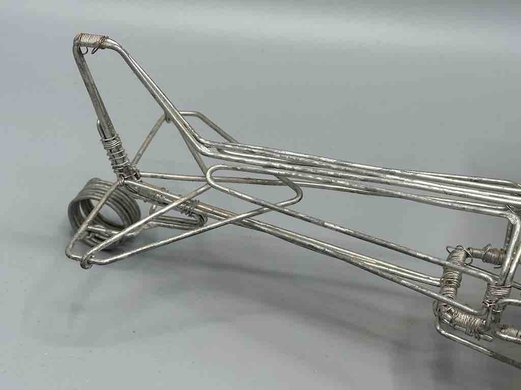 Large African Recycled Wire Toy Single Propellor Airplane - Niger