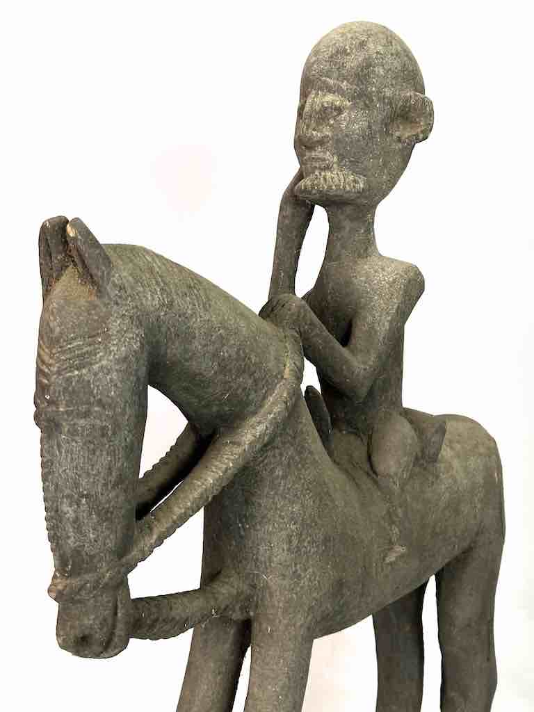 Large Dogon Equestrian Figure - Mali