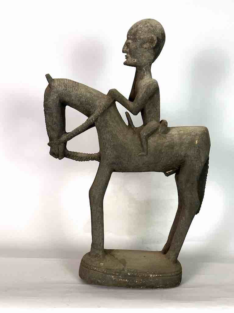 Large Dogon Equestrian Figure - Mali