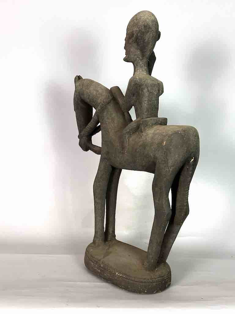 Large Dogon Equestrian Figure - Mali