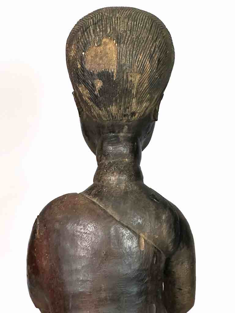 Large Baule Female Ancestor Spirit Statue | 30"