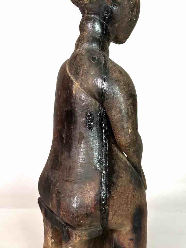 Large Baule Female Ancestor Spirit Statue | 30"