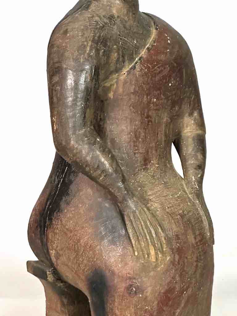 Large Baule Female Ancestor Spirit Statue | 30"