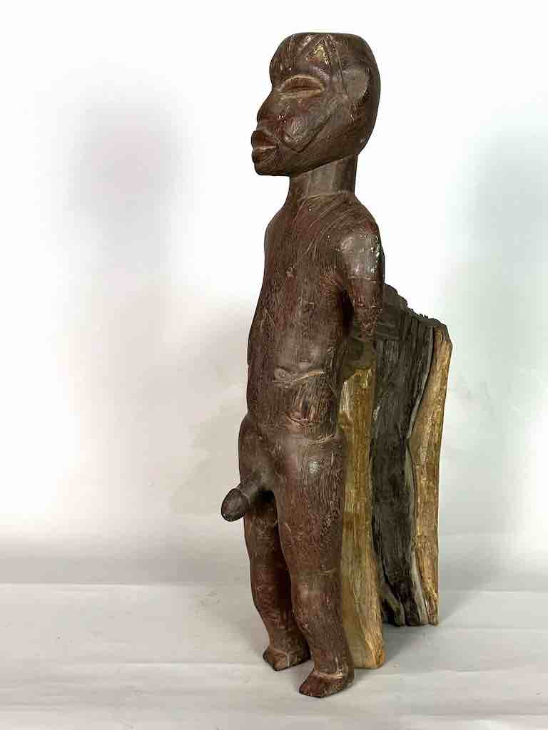 Makonde Male Ancestor Spirit Statue | 22" - Tanzania