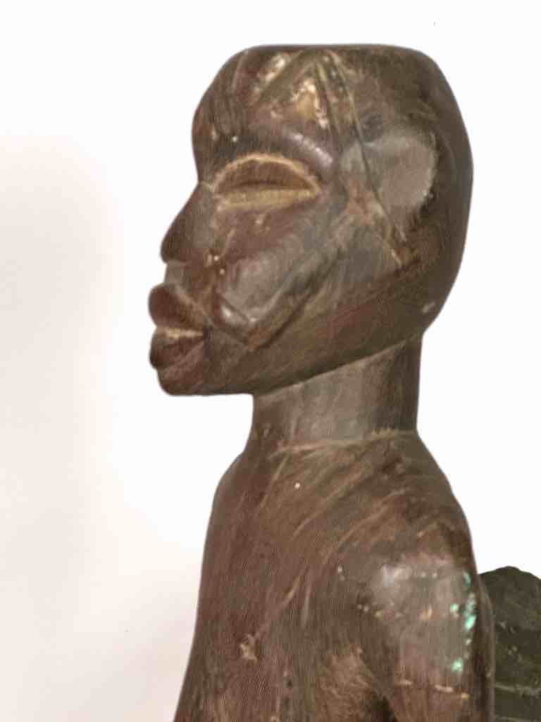 Makonde Male Ancestor Spirit Statue | 22" - Tanzania