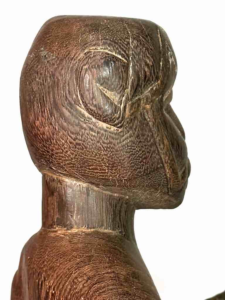 Makonde Male Ancestor Spirit Statue | 22" - Tanzania