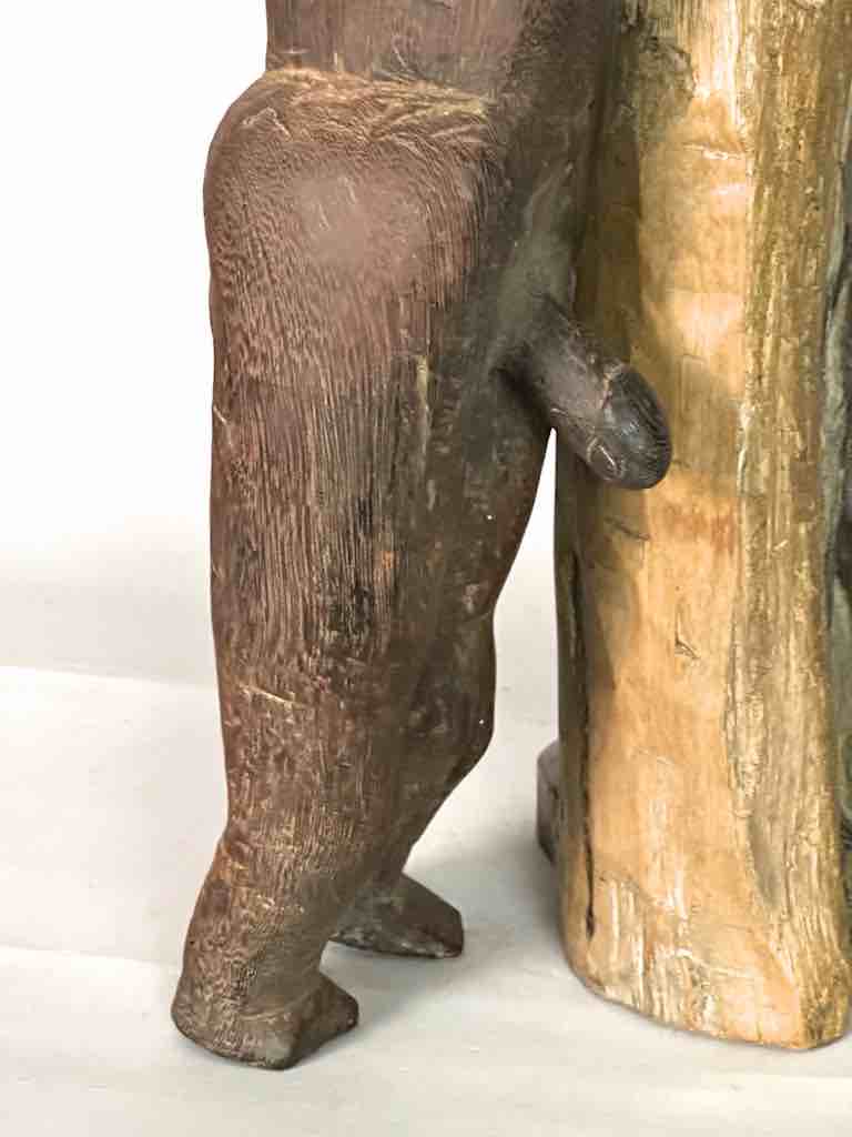 Makonde Male Ancestor Spirit Statue | 22" - Tanzania