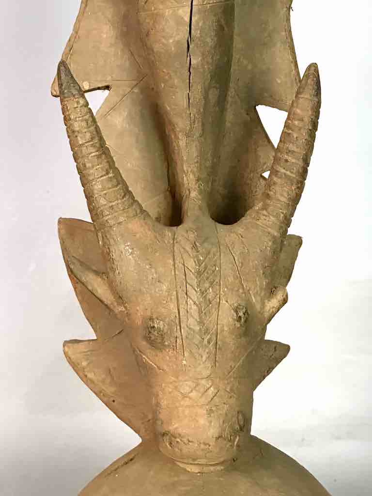 Very Old Mossi Fetish Ancestor Spirit Statue | 24" - Burkina Faso