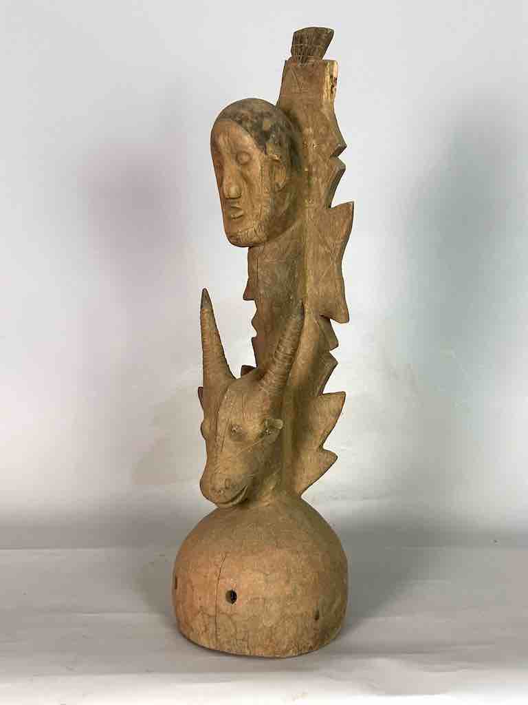 Very Old Mossi Fetish Ancestor Spirit Statue | 24" - Burkina Faso