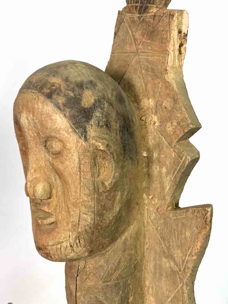 Very Old Mossi Fetish Ancestor Spirit Statue | 24" - Burkina Faso