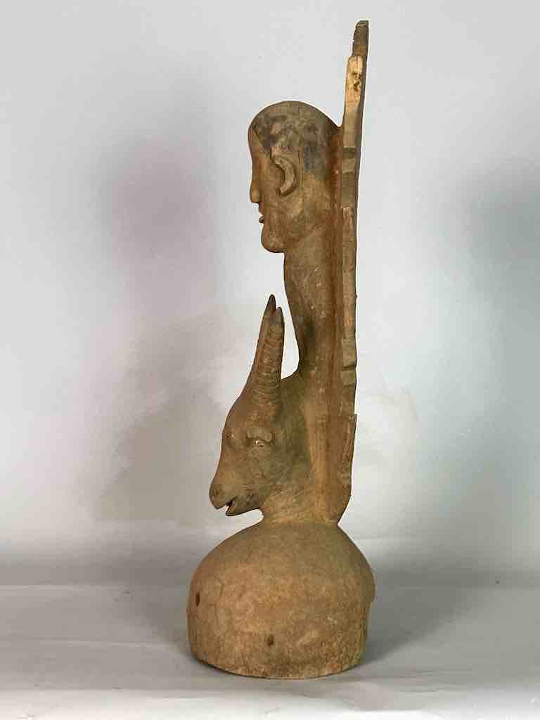 Very Old Mossi Fetish Ancestor Spirit Statue | 24" - Burkina Faso