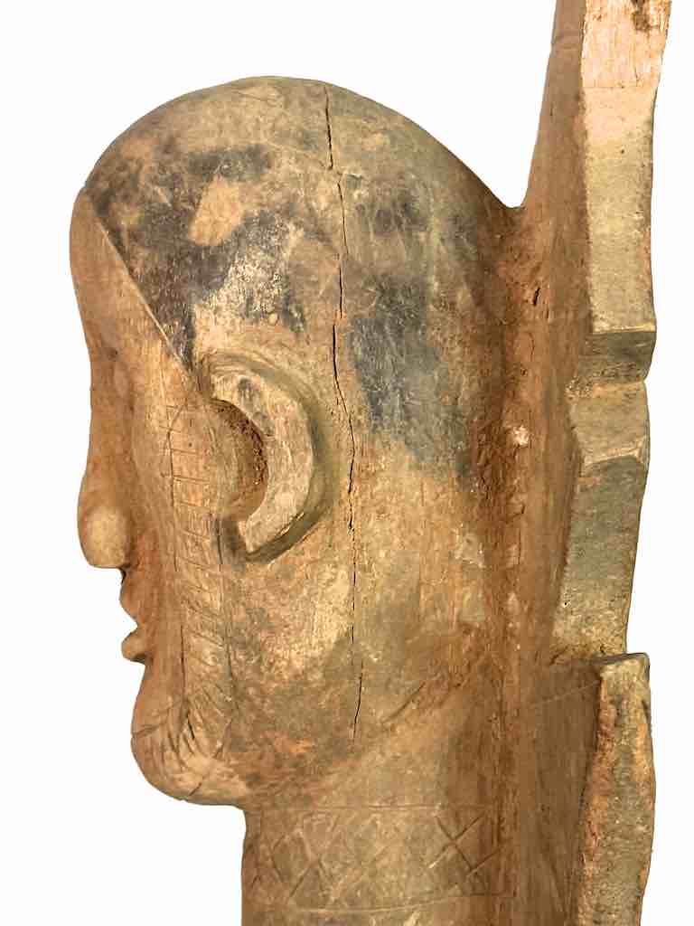 Very Old Mossi Fetish Ancestor Spirit Statue | 24" - Burkina Faso