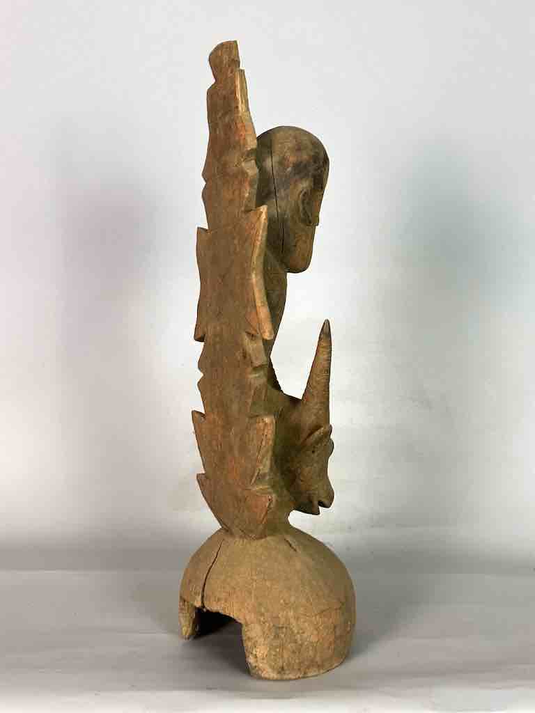 Very Old Mossi Fetish Ancestor Spirit Statue | 24" - Burkina Faso