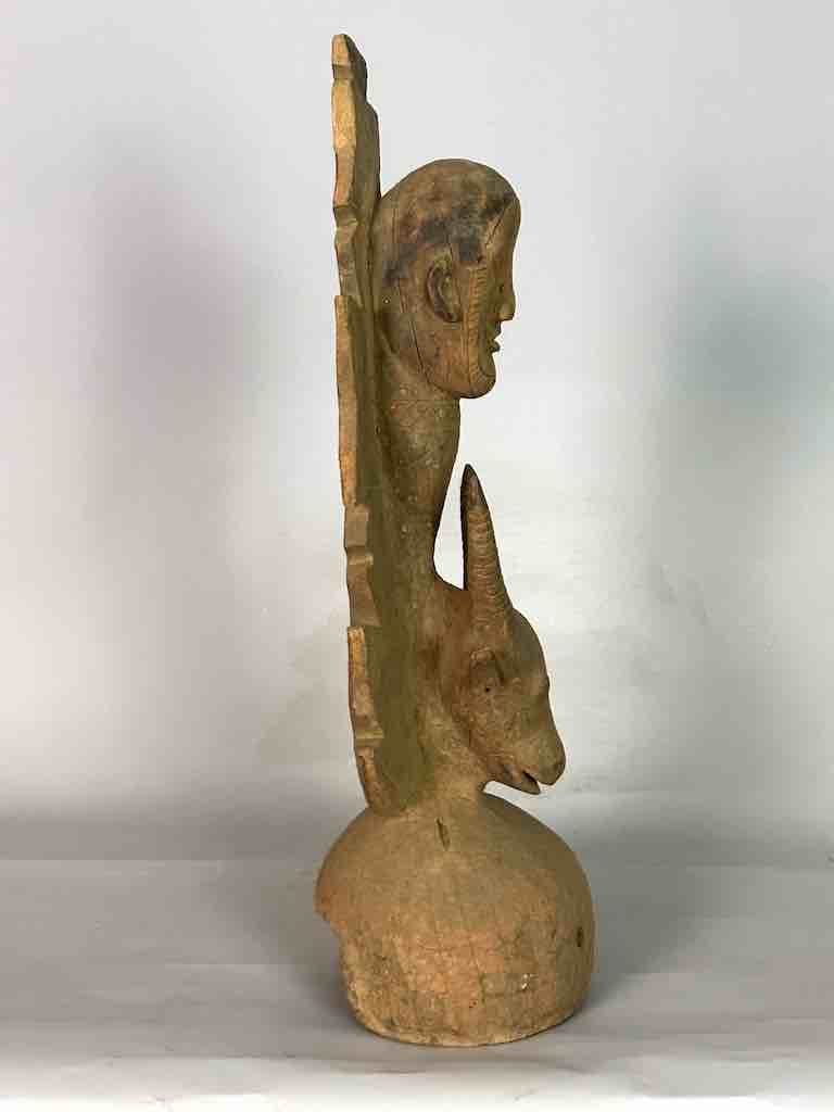 Very Old Mossi Fetish Ancestor Spirit Statue | 24" - Burkina Faso