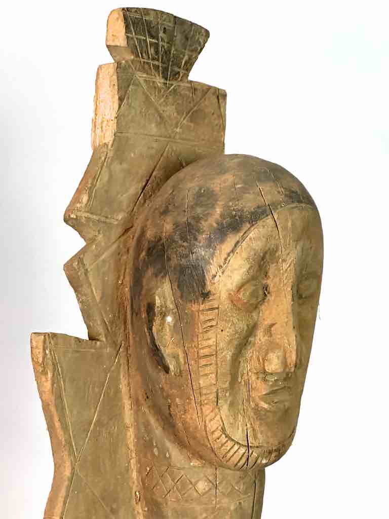 Very Old Mossi Fetish Ancestor Spirit Statue | 24" - Burkina Faso