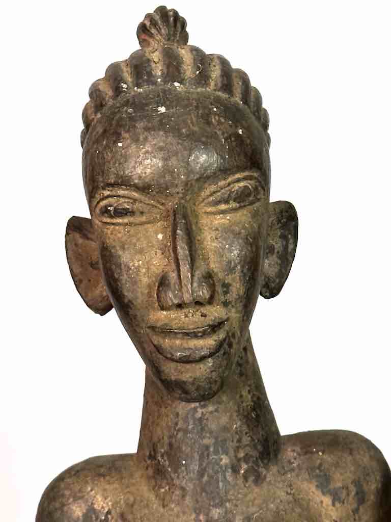 Tiv Janus Mother and Child Spirit Statue | 25" - Nigeria