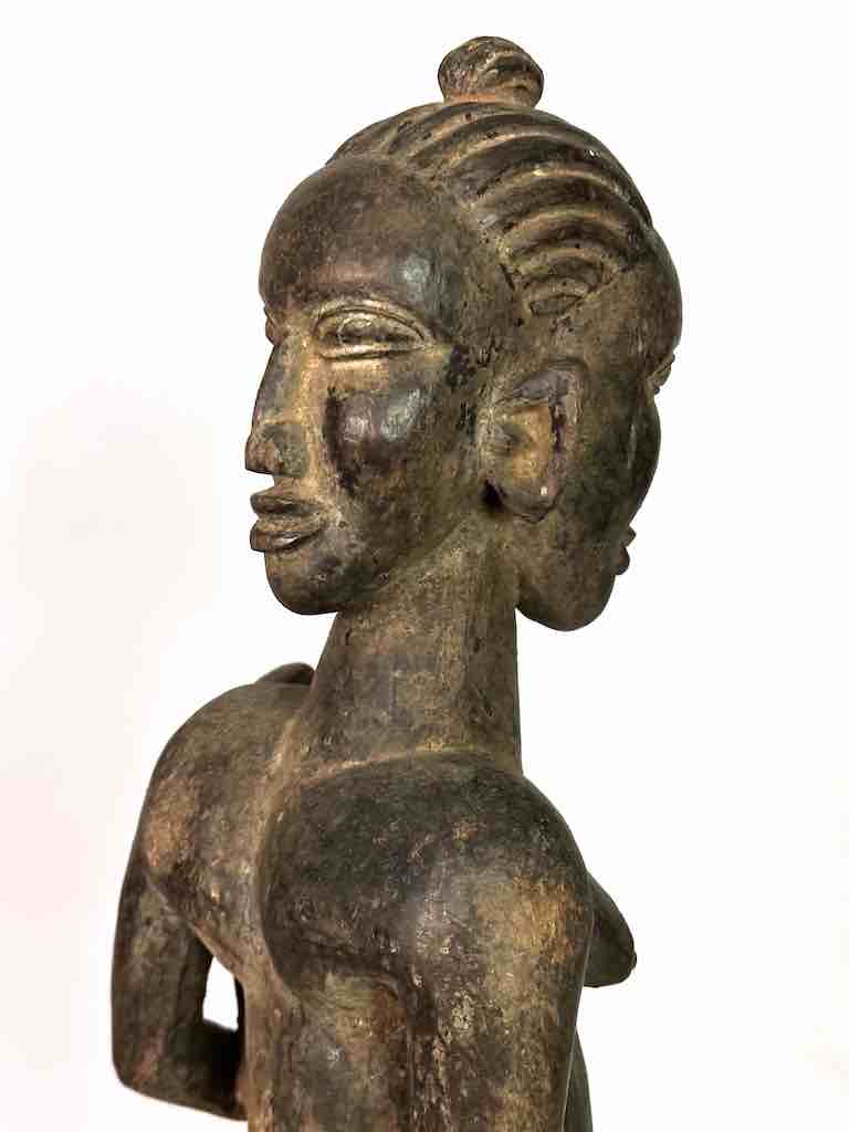 Tiv Janus Mother and Child Spirit Statue | 25" - Nigeria