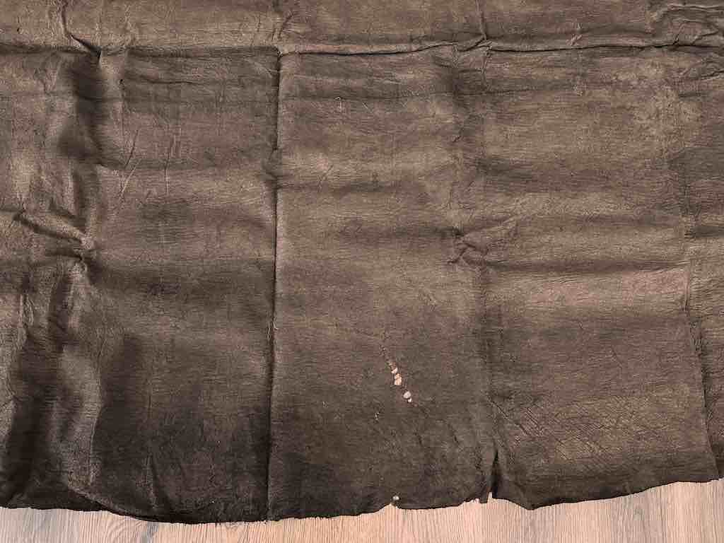 Natural "Black" Bark Cloth - Uganda | 106 x 71"