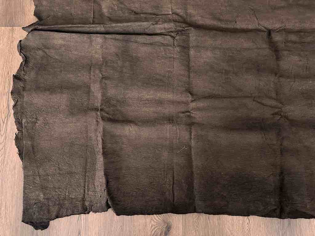 Natural "Black" Bark Cloth - Uganda | 106 x 71"