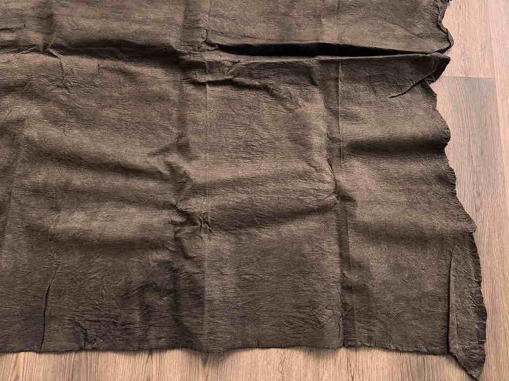 Natural "Black" Bark Cloth - Uganda | 106 x 71"