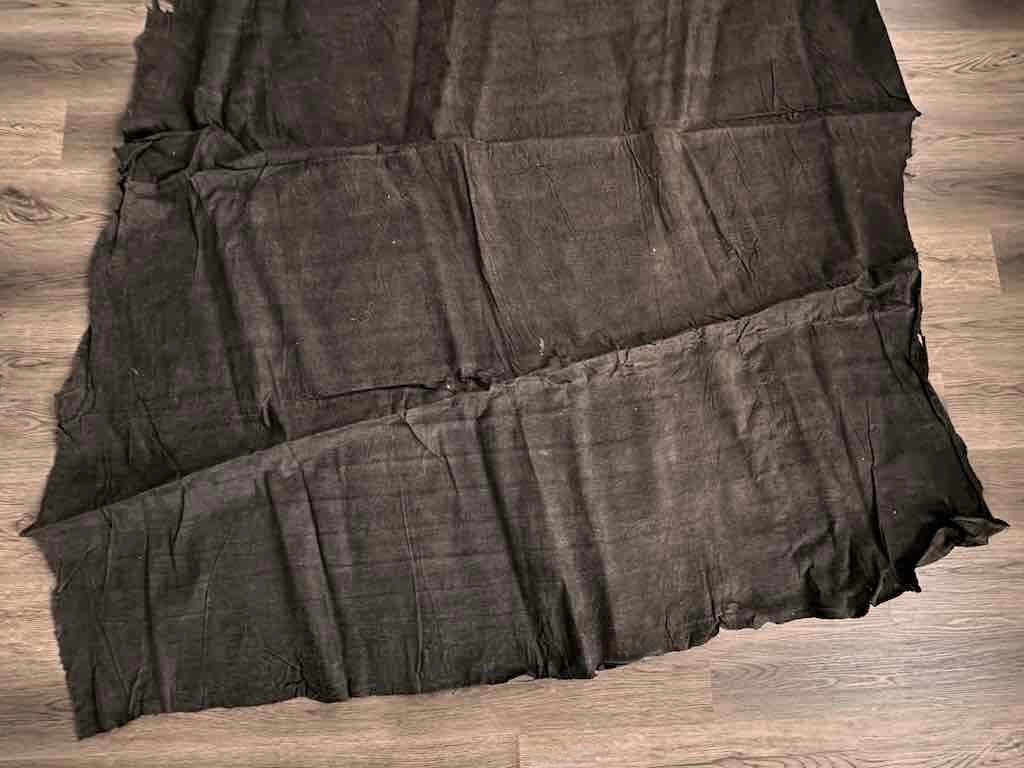 Natural "Black" Bark Cloth - Uganda | 88 x 75"