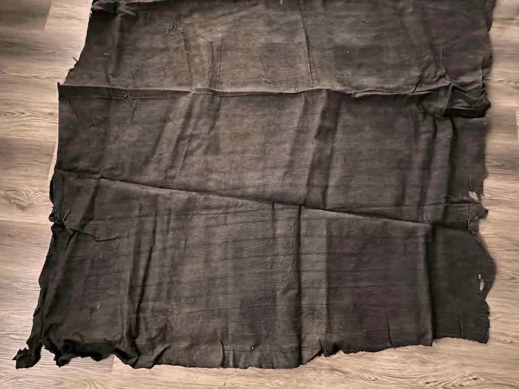 Natural "Black" Bark Cloth - Uganda | 88 x 75"