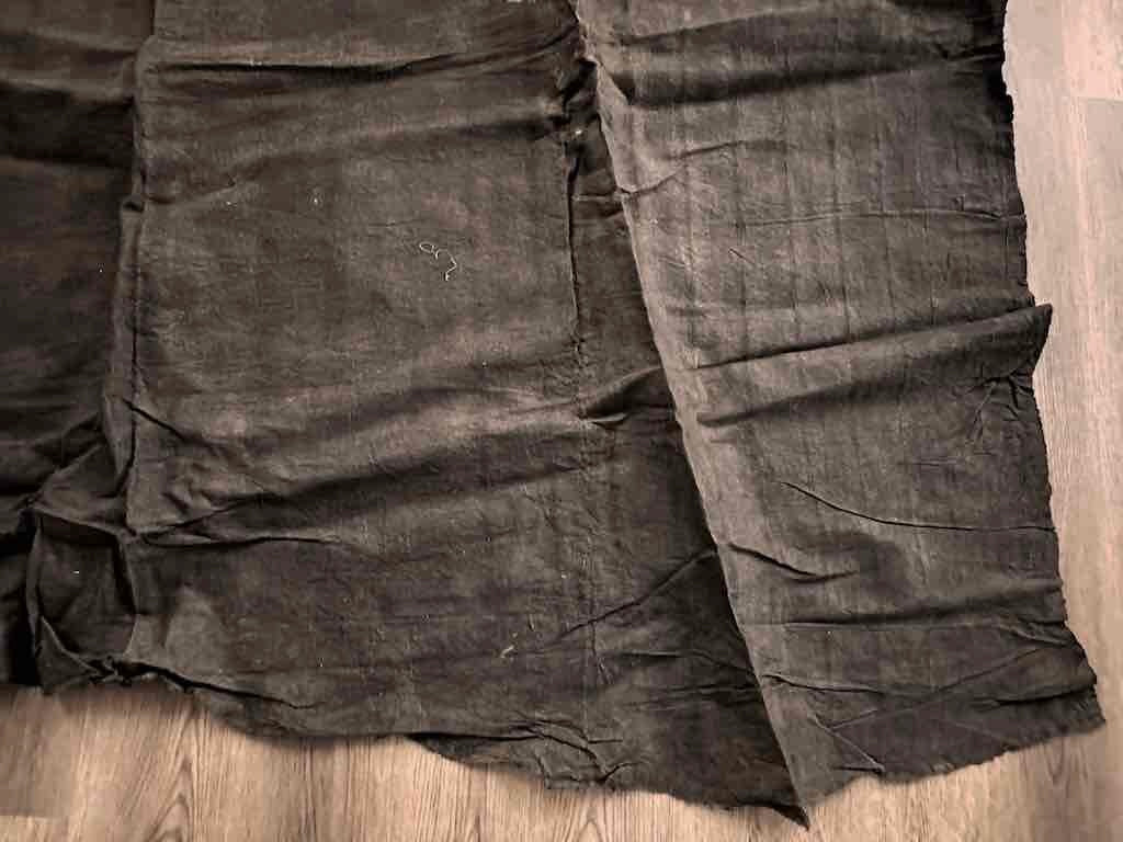 Natural "Black" Bark Cloth - Uganda | 88 x 75"