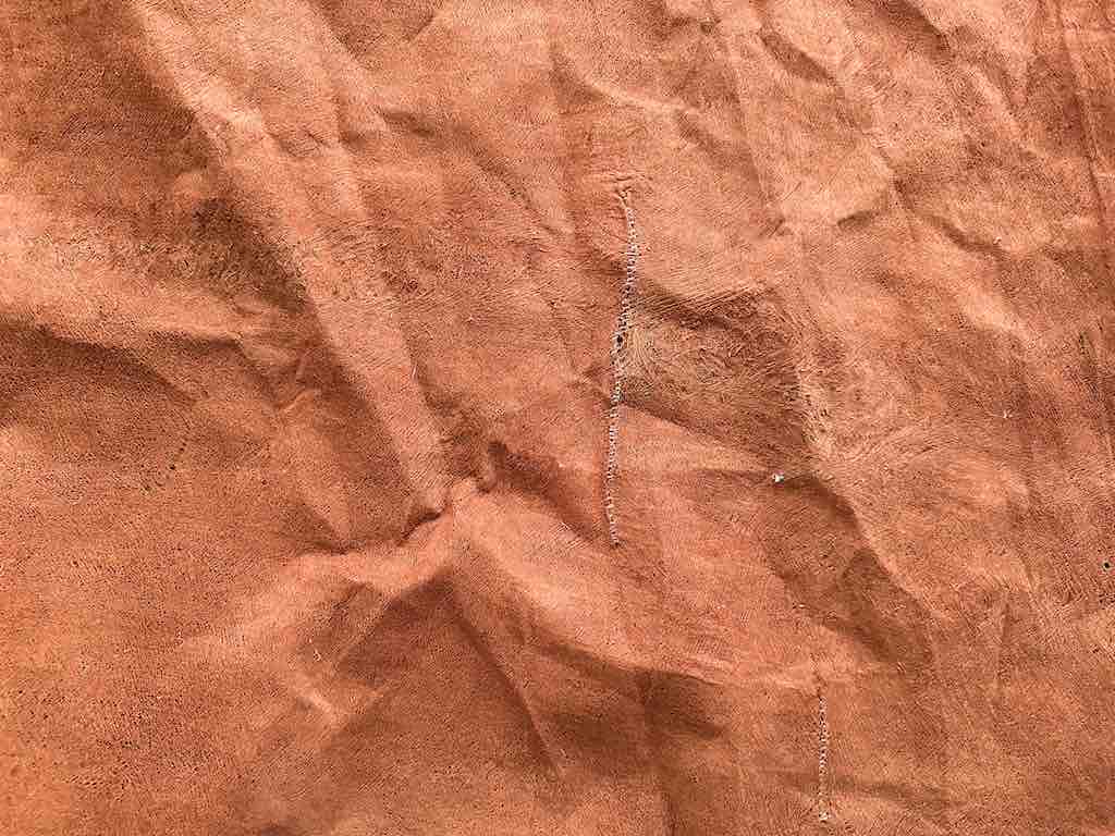 Natural "Red" Bark Cloth - Uganda | 122 x 74"