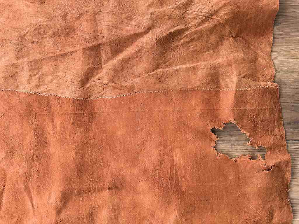 Natural "Red" Bark Cloth - Uganda | 122 x 74"