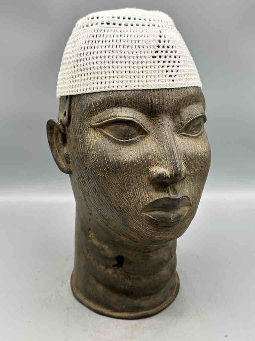 Solid color 100% cotton crocheted kufi African men's hat