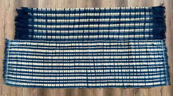 XL Vintage Baule African Cloth Textile "Wrapper" | 90 x 45"
